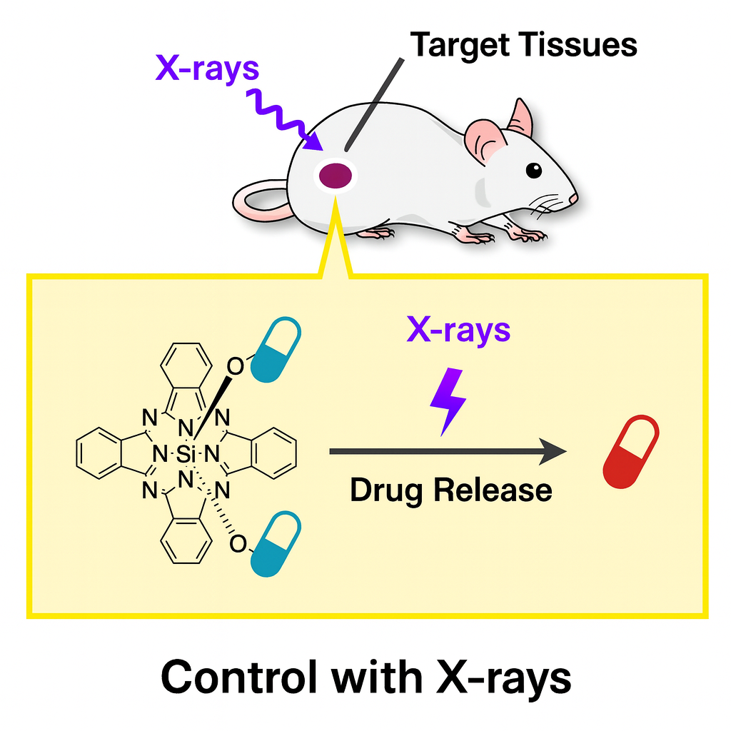 X-ray triggered activation