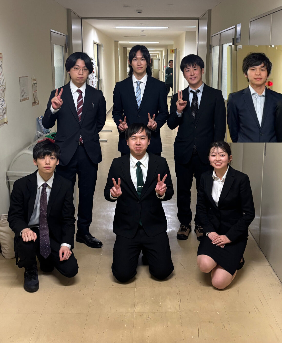 M2の先輩方の集合写真